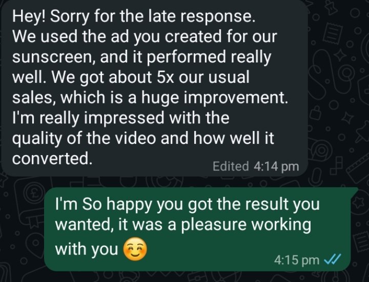 Client Testimonial
